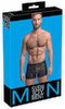 Pants aus stilvollem Lederimitat