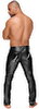 Hose „Decadence“ im Powerwetlook mit Lack-Details
