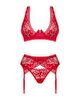 3-teiliges Straps-Set „Lacelove“