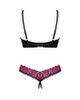 Dessous-Set „Rosenty“ mit Rosenspitze