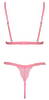Dessous-Set aus Eyelash-Blütenspitze