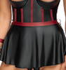 Hebe plus String ouvert, mit abnehmbaren Handfesseln