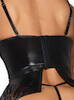 Ouvert-Set aus Spitze mit Wetlook-Details
