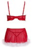 3-teiliges Dessous-Set „X-Mas“