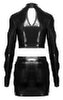 Minirock inklusive Crop-Top
