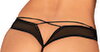 Ouvert-String „Roxelia“, transparent