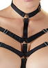 3-teiliges Harness-Set mit verstellbaren Hakenverschlüssen