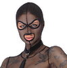 Netz-Strapshemd mit Kopfmaske
