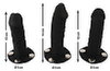 Strap-on-String plus 3 abnehmbare Silikon-Dildos