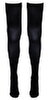 Overknees mit breiter Netz-Naht hinten