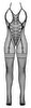 Netz-Catsuit ouvert