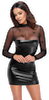 Kleid „Libido Exclusive“ im edlen Material-Mix