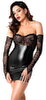 Minikleid „Orgia“ inklusive Spitzen-Armstulpen