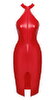 Kleid „Orgia“ im roten Powerwetlook