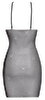 Netz-Minikleid mit Allover-Strassbesatz