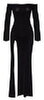 Kleid in Glitzer-Transparenz