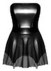 Minikleid mit Strapsen