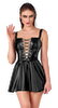 Minikleid mit Schnürung
