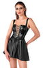 Minikleid mit Schnürung
