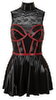 Minikleid im Corsagen-Style