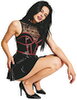 Minikleid im Corsagen-Style