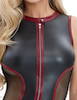 Minikleid im 2-farbigen Mattlook
