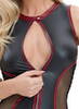 Minikleid im 2-farbigen Mattlook