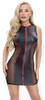 Minikleid im 2-farbigen Mattlook
