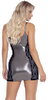 Minikleid mit Spitzen-Einsätzen