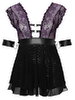 Babydoll mit Halsband und Armfesseln