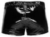 Pants aus Lack mit Front-Reißverschluss