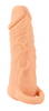 Penissleeve „2in1 Extension + Masturbator“ mit Hodenring