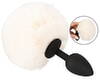 Analplug „fluffy tail size S“ mit Kunstfell-Puschel
