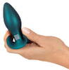 Analplug „Metallic“ aus Silikon