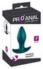 Analplug „Metallic“ aus Silikon