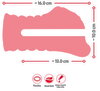 Masturbator in Vulva/Vagina-Optik