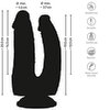 Doppeldildo mit Saugfuß
