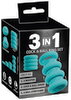4-teiliges Penis-/Hodenring-Set