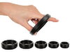 6-teiliges Penis-/Hodenring-Set