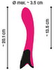 Vibrator „Pink Sunset G-Spot“ mit Digital-Display