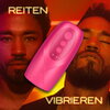 Masturbator „Slide & Vibe“ mit 7 Vibrations- und 3 Leckmodi