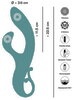 Rabbitvibrator „The Magician“ mit 2 Motoren