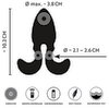 Vibro-Analplug mit Fernbedienung