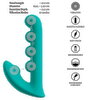 Rabbitvibrator „SYLORA“ mit Vibrokugeln