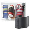 3-teiliges Masturbator-Set „Cup Vibrator”