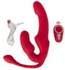 Strapless Strap-on „Triple Teaser RC“ mit 3-facher Vibration