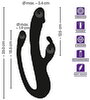 Rabbitvibrator mit G-Punkt/Anal-Stimulator