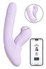 Stoßvibrator „DuoGlow“ mit Pulsator-Stimulator