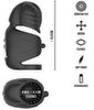 Masturbator mit Vibration und beweglichem Eichel-Stimulator