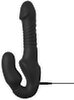 Strapless Strap-on „Thrusting Double Teaser RC“ mit Stoßfunktion